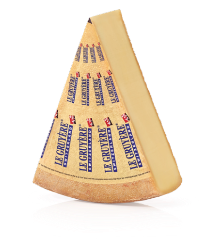 Slice of Le Gruyere Classic Cheese